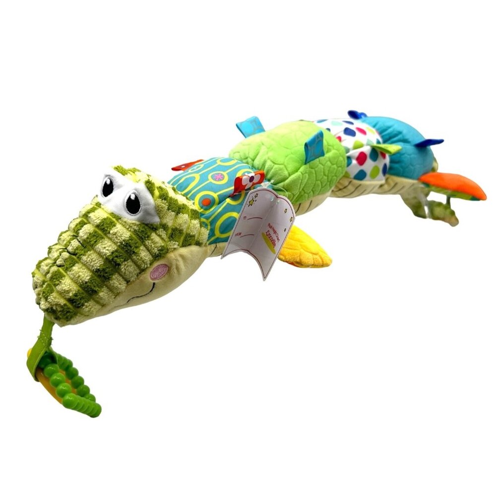 Jollybaby Plush Crocodile Height Chart Toy for Babies Polyester Fiber Music